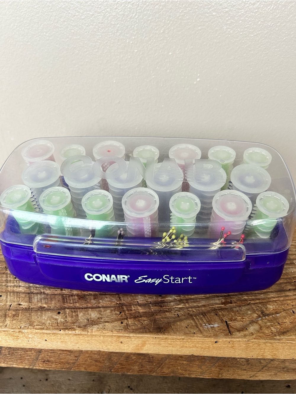 Tested Conair Easy Start Hot Rollers. 20 Multi Sized Roller w/20 Clips